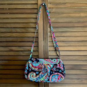 Vera Bradley Paisley Small Shoulder Purse